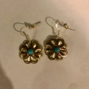 Concho earrings